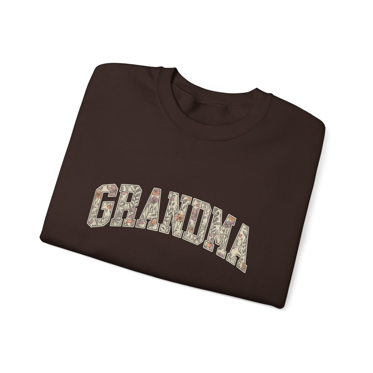 Grandma Floral Crewneck Sweatshirt