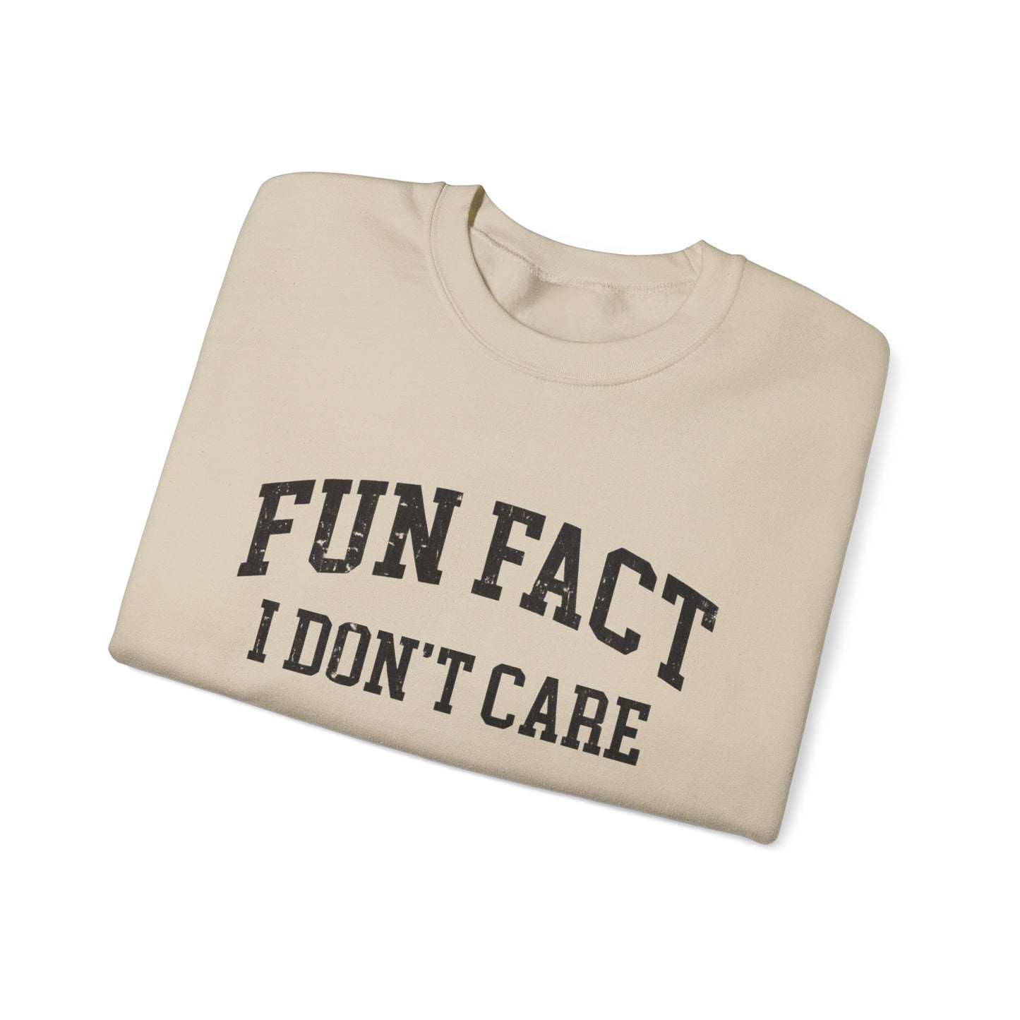 "Fun Fact I Don't Care" Sweatshirt
