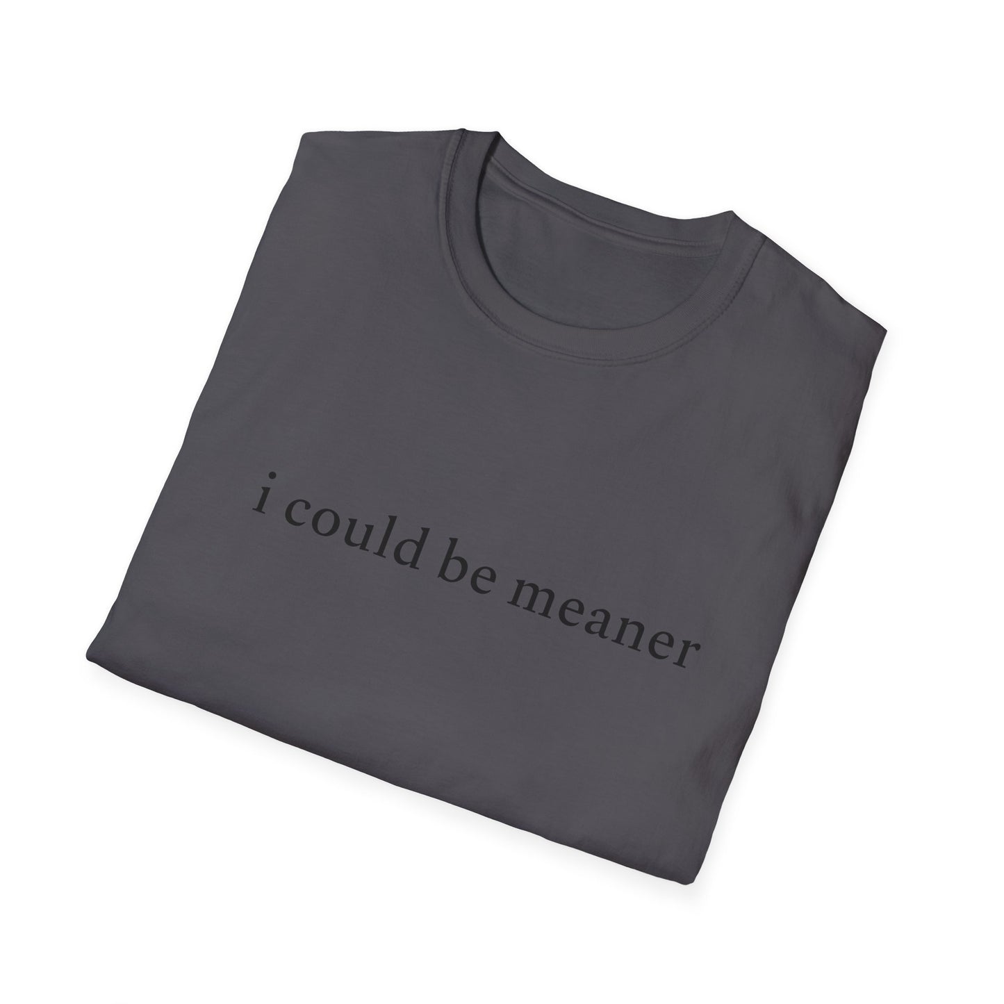 "I Could Be Meaner" Tee