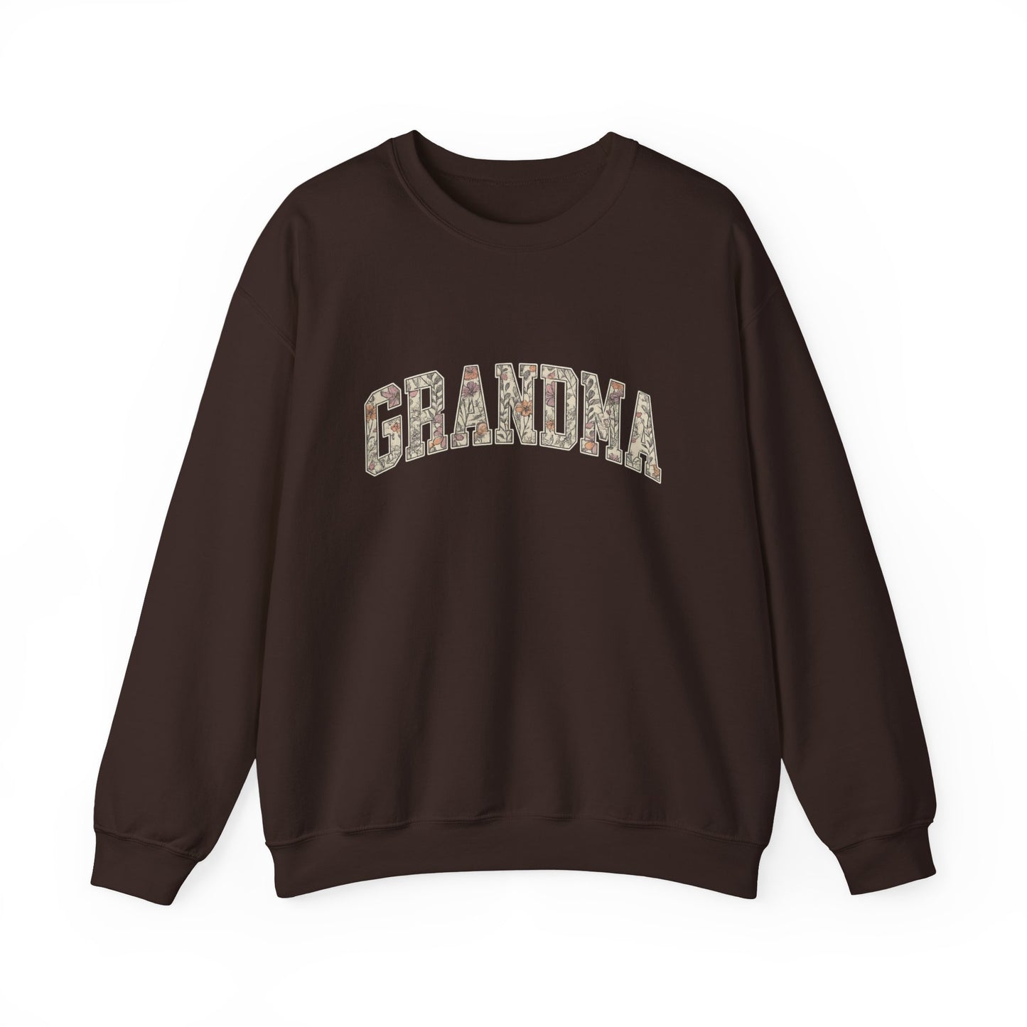 Grandma Floral Crewneck Sweatshirt