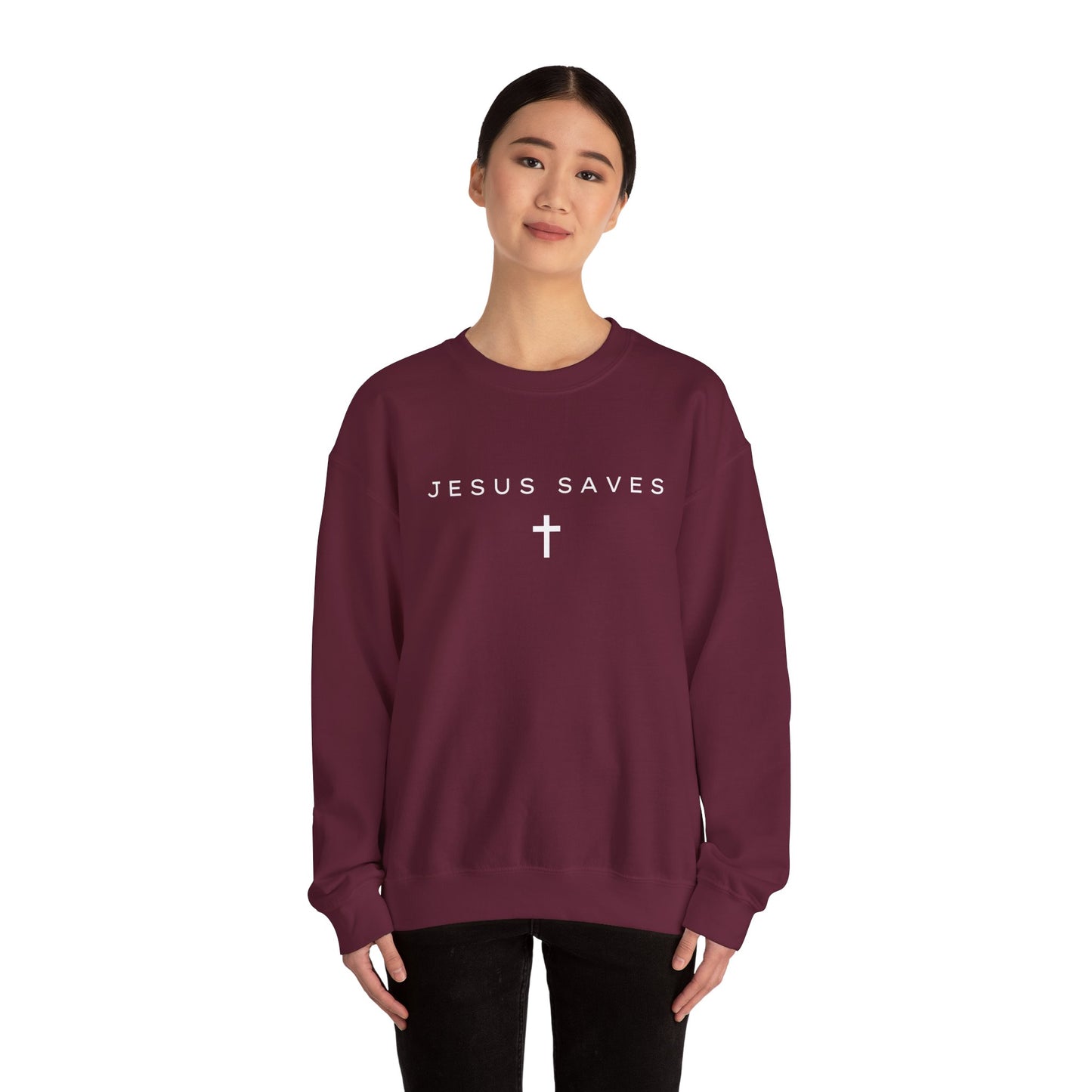 Jesus Saves Sweatshirt